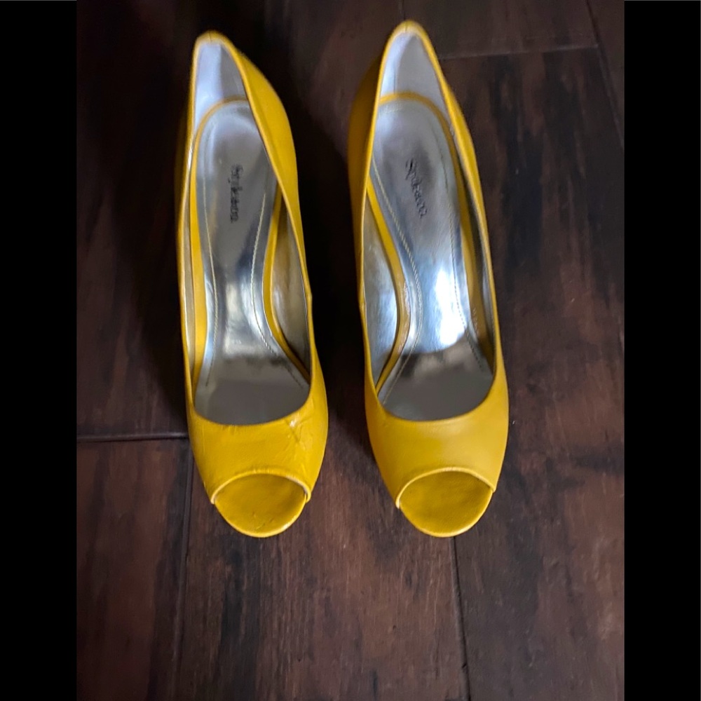 Style & Co Open-toe Pumps